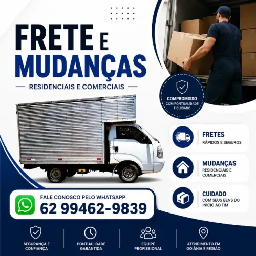 Fretes e Mudanças Goiânia e Região