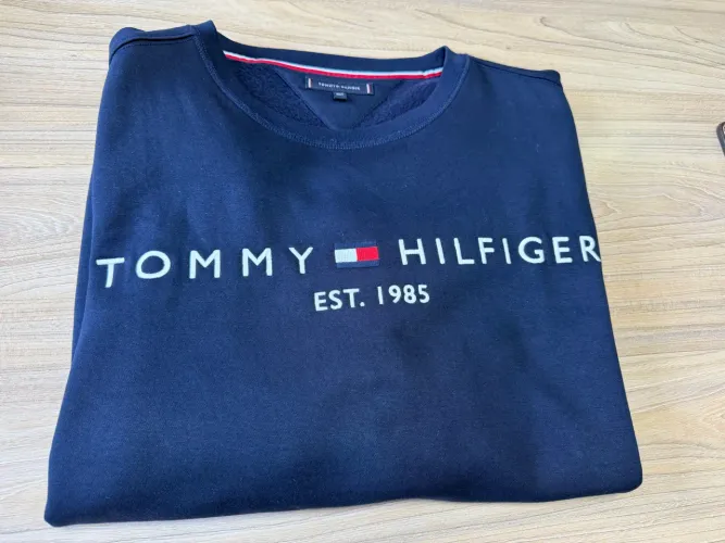 Moleton masculino tommy hilfiger marinho noite