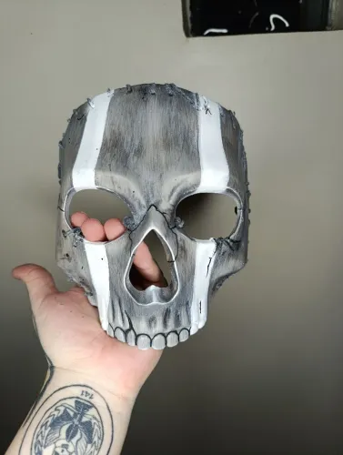 Máscara ghost call of duty 3D promoção