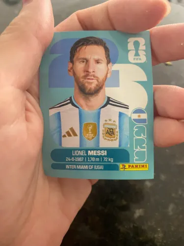 Figurinha messi copa 2026