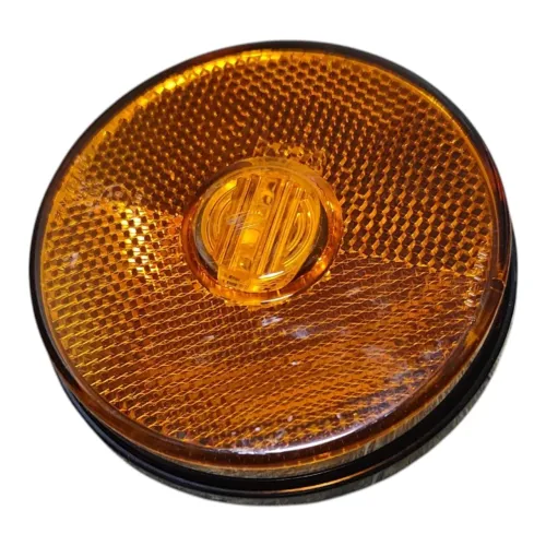 Lanterna Lateral Led Sinal Sul Amarela C/ Conector  Amarela