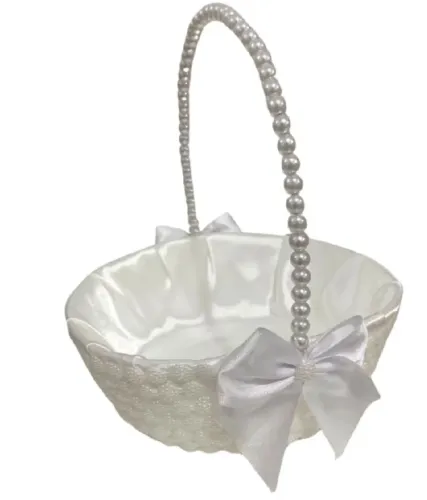 Cesta de casamento para florista