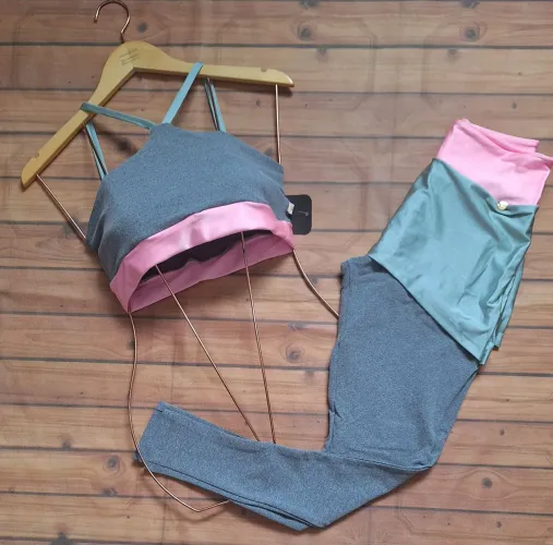 Conjunto em poliamida bless-u Fitness Academia