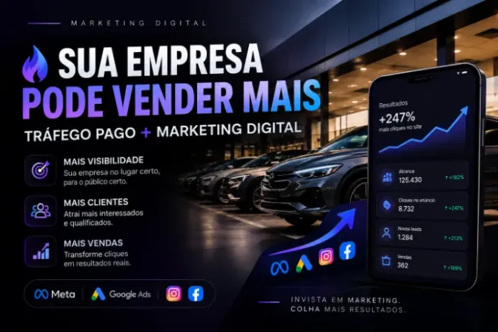 ? SUA EMPRESA PODE VENDER MAIS | TRÁFEGO PAGO + MARKETING DIGITAL