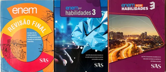 Livros Enem - pré-vestibular 