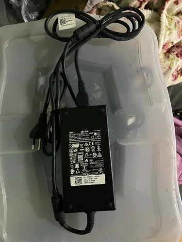 Carregador Notebook 180w Dell Gamer G3 G5 G7 Bivolt Preto