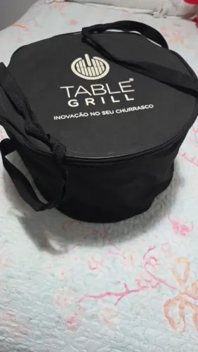 Churrasqueira portátil sem fumaça