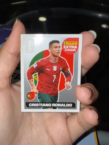 Figurinha Extra Cristian Ronaldo Prata - Copa 2026