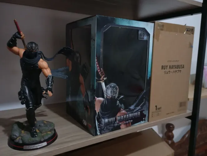 Ninja Gaiden Ryu Hayabusa Kaiyodo 1/7 (Nunca Exposto)