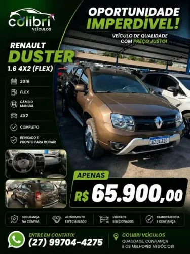 Renault Duster Dynamique 1.6 Hi-flex 16V Mec. 2016