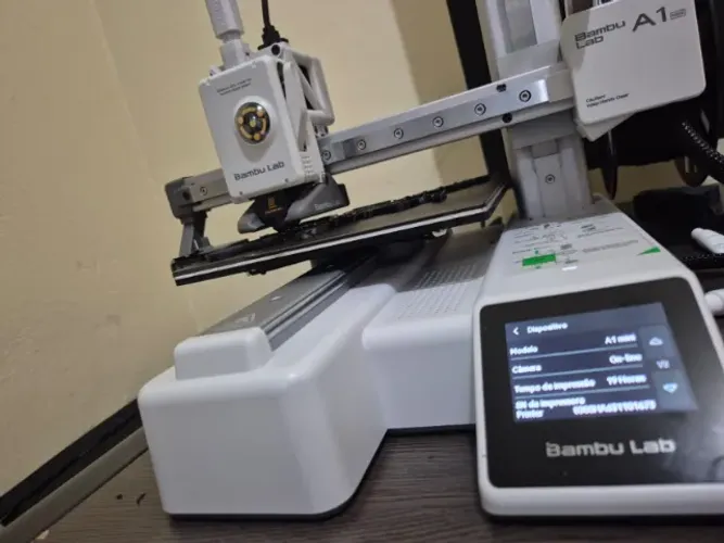 [19h de uso] Impressora 3d bambu lab a1 mini