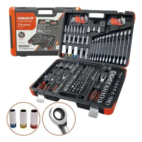 Jogo de ferramenta Oficina Maleta Com 178 Ferramentas 5000r Robust Gedore