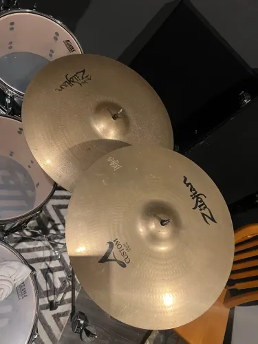 Zildjian A custom crash 16, ride 20