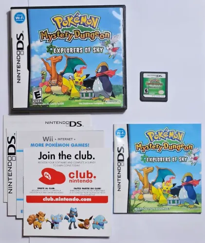 Pokémon Mystery Dungeon: Explorers of Sky - Nintendo DS (CIB)