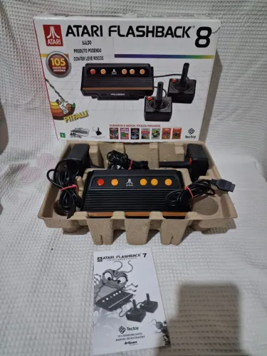 atari flashback 8 na caixa cib