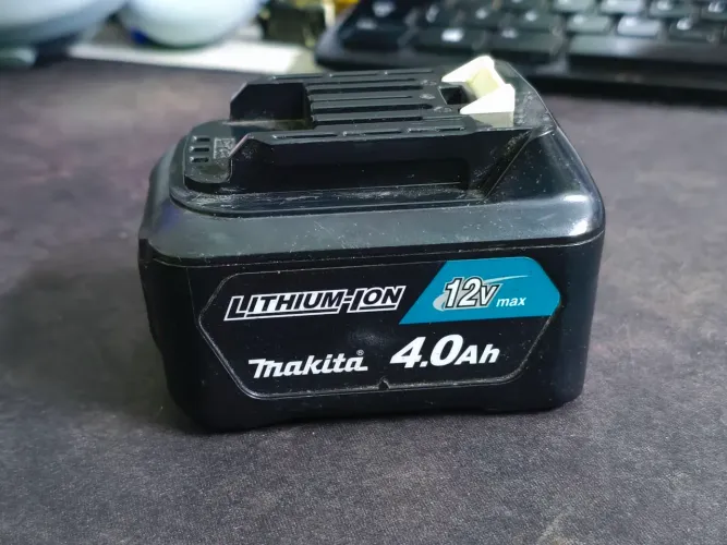 Bateria original Makita 12V 4Ah HP333D TD110D alta capacidade 