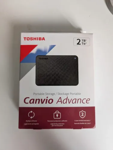 HD Externo Toshiba Canvio Advance 2TB