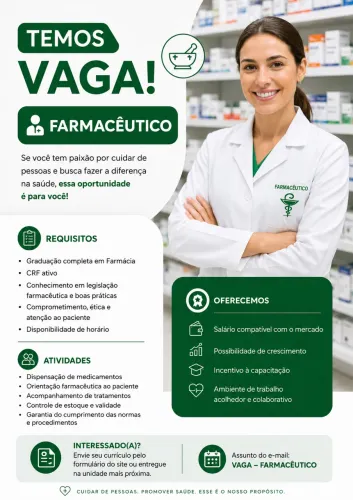 Vaga de emprego 