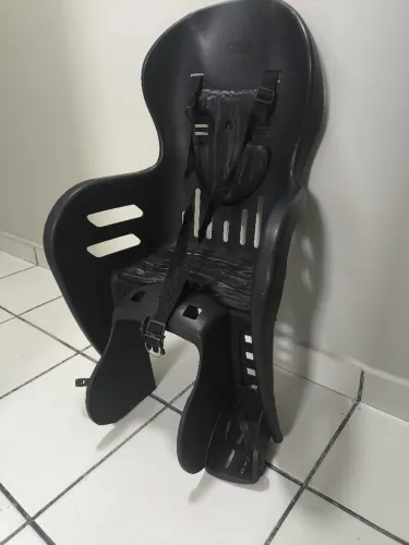 Cadeirinha traseira para bicicleta até 22kg, marca Kalf KF 401pouco usada!!