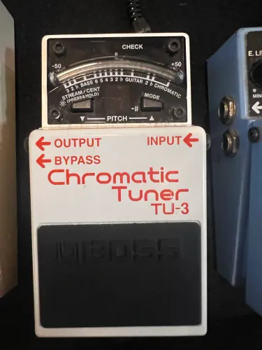 Pedal Boss TU-3 Afinador Cromático 
