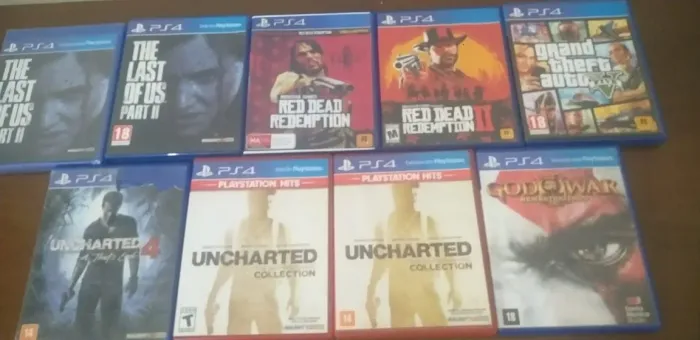 JOGOS DE PS4 ORIGINAIS