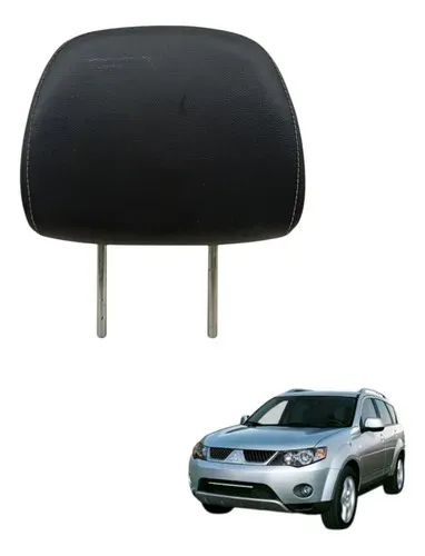 Encosto Banco Dianteiro Mitsubishi Outlander 3.0 2010 2011 Preto