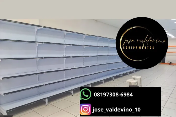 Prateleiras para supermercado - Gôndolas SA