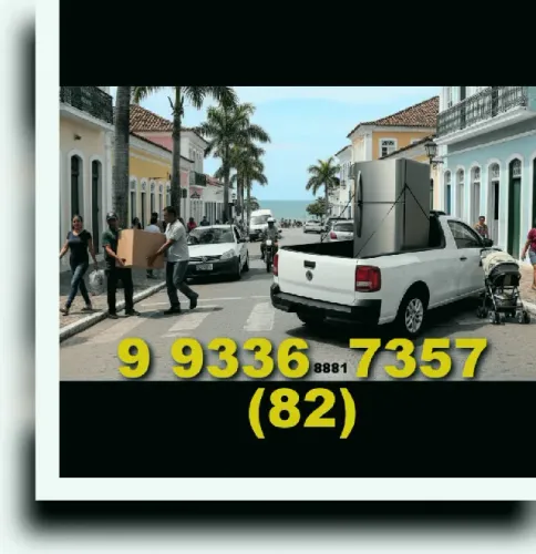 Frete em Ponta Verde, Centro, Feitosa, Pinheiro, Jaraguá, Pajuçara (82) 9 9336.7357