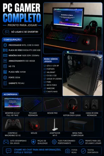 PC GAMER COMPLETO + SETUP COMPLETO
