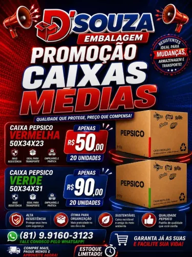 Caixa para Mudança Recife