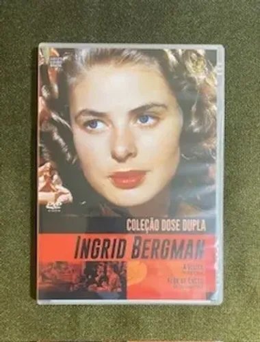 DVD Coleção Dose Dupla de Ingrid Bergman: A Visita e Flor de Cacto (C/ 2 Cards Exclusivos)