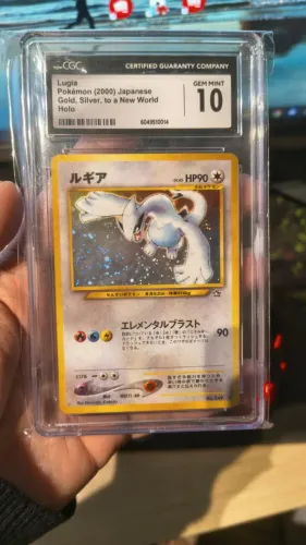 LUGIA NEO GENESIS CGC 10 JAPANESE