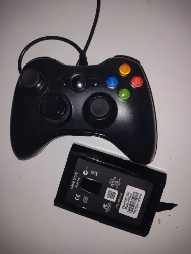 Hd 400gb original xbox360 + controle Xbox 360