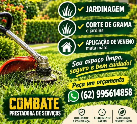 Corte de Grama / Pequenas podas etc..