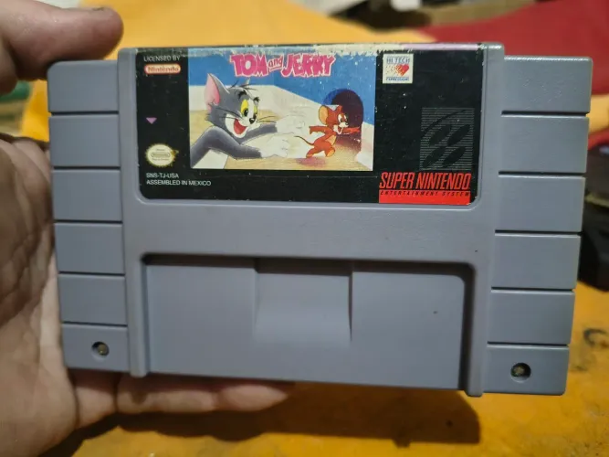 Tom e Jerry Super Nintendo original