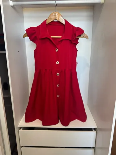 Vestido infantil 7/8 anos 