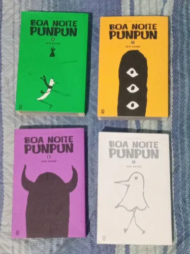 Mangá Oyasumi PunPun- Vol. 4 ao 7