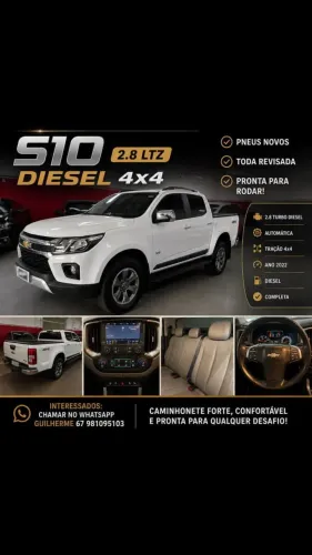Chevrolet S10 Pick-up LTZ 2.8 TDI 4X4 CD Dies.aut 2022