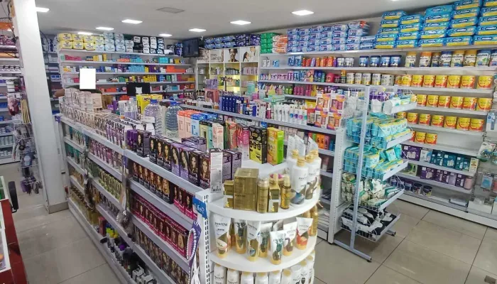 Gôndolas de aço para comércio