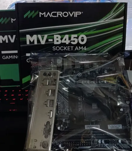 Placa Mãe B450 NOVA