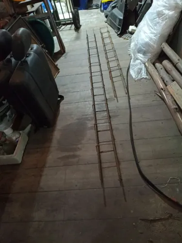 Coluna de ferro para construção com 3 metros