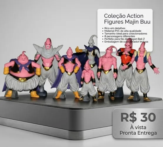 Action Figure Majin Buu (Dragon Ball)