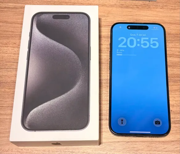 Iphone 15 Pro - Bateria 87%