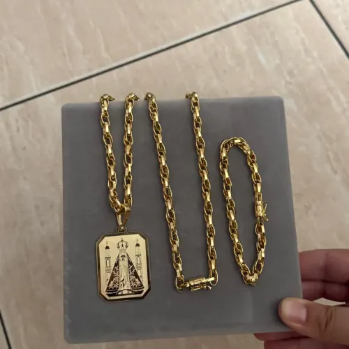 Kit moeda antiga com banho de ouro