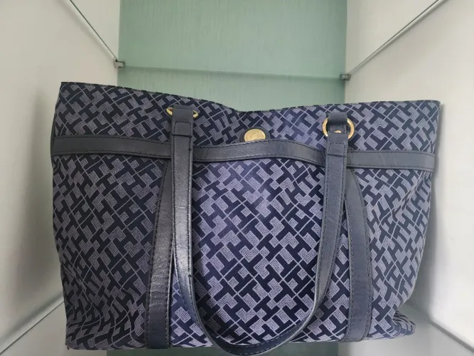 Bolsa tote Tommy Hilfiger azul