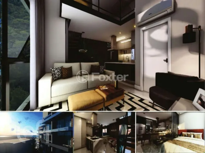 Kitnet / JK / Studio à venda Estrada Haroldo Soares Glavan, Cacupé - Florianópolis