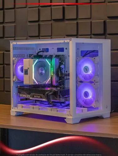 Desktop i5 12500, GTX 1080Ti 11GB, 16GB RAM, SSD 480GB, Gabinete Rise Mode c/ 6 Fans
