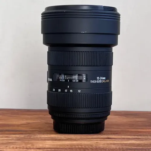 Lente Sigma 12-24mm 4.5-5.6 ii dg hsm. Montagem A-mount
