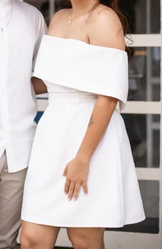 Vestido Off White 