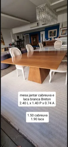Mesa de Jantar grande porte assinada